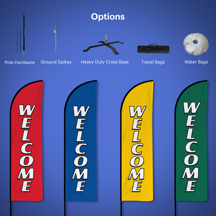 Macdonald Realty Stock Feather Flags 6