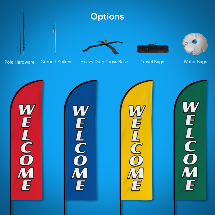 Prudential Stock Feather Flags 6